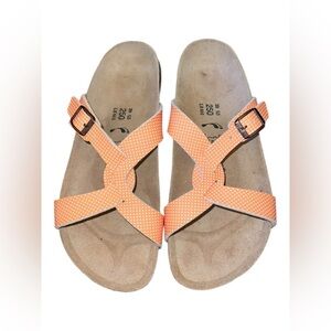 Birki’s “Sylt” Polka Dot Sandals – Size 39 (Women’s 8 / Men’s 6)